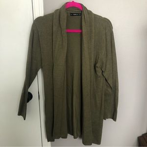 Zara - Army Green Sweater